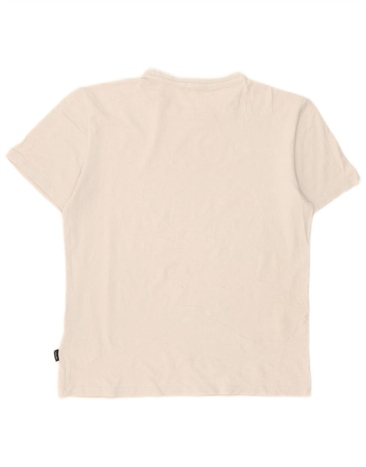 Liu Jo T-Shirt Graphique Homme Petit Blanc Coton