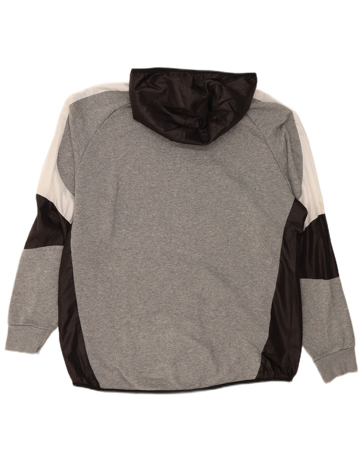 Puma Sweat à Capuche Zippé Homme XL Gris Colorblock