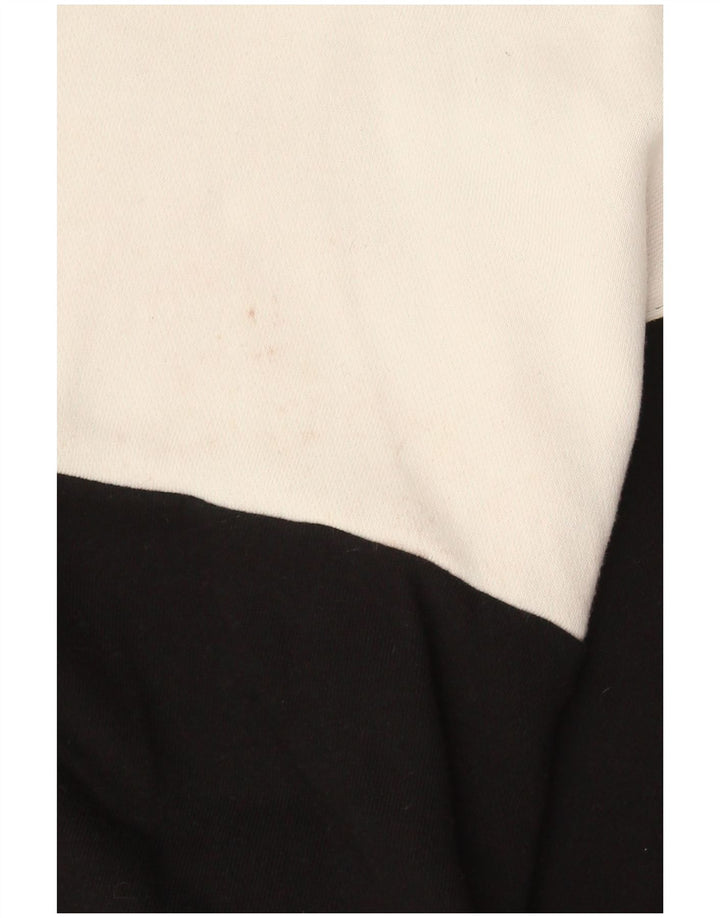 Champion Sweat-shirt graphique pour femme UK 14 Medium Black Colourblock