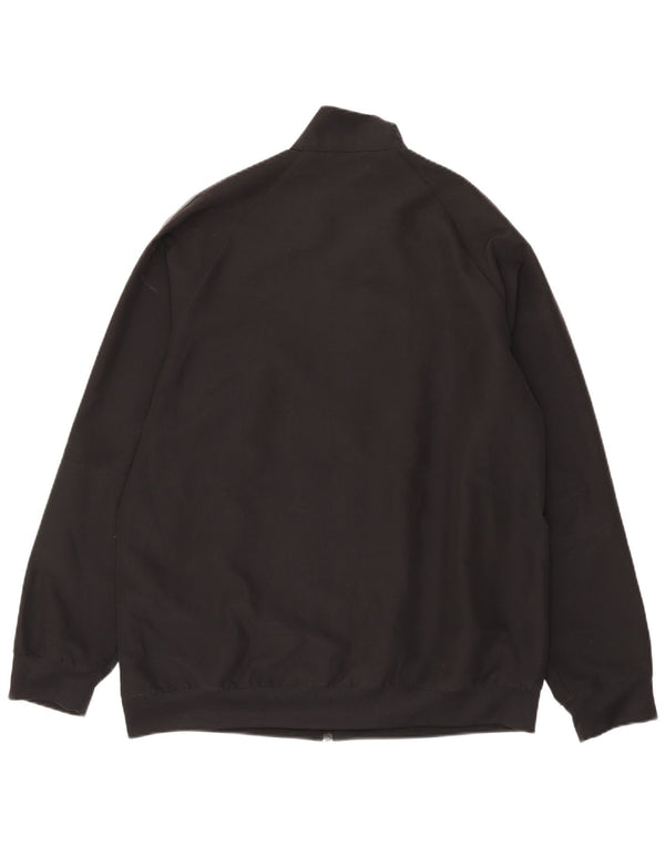Adidas Hommes Climalite Survêtement Top Veste Grand Noir Polyester