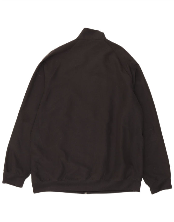 Adidas Hommes Climalite Survêtement Top Veste Grand Noir Polyester