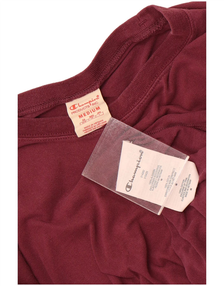 Champion T-Shirt Homme Bordeaux Moyen