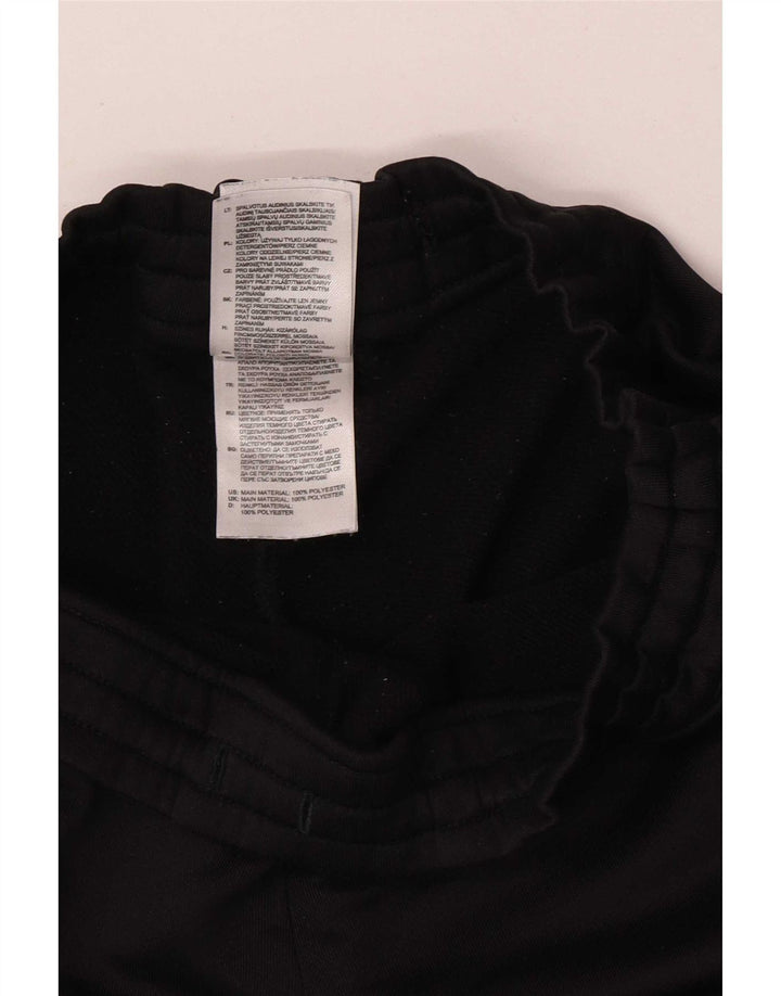 Adidas Pantalon de survêtement pour femme UK 10 Small Noir Polyester