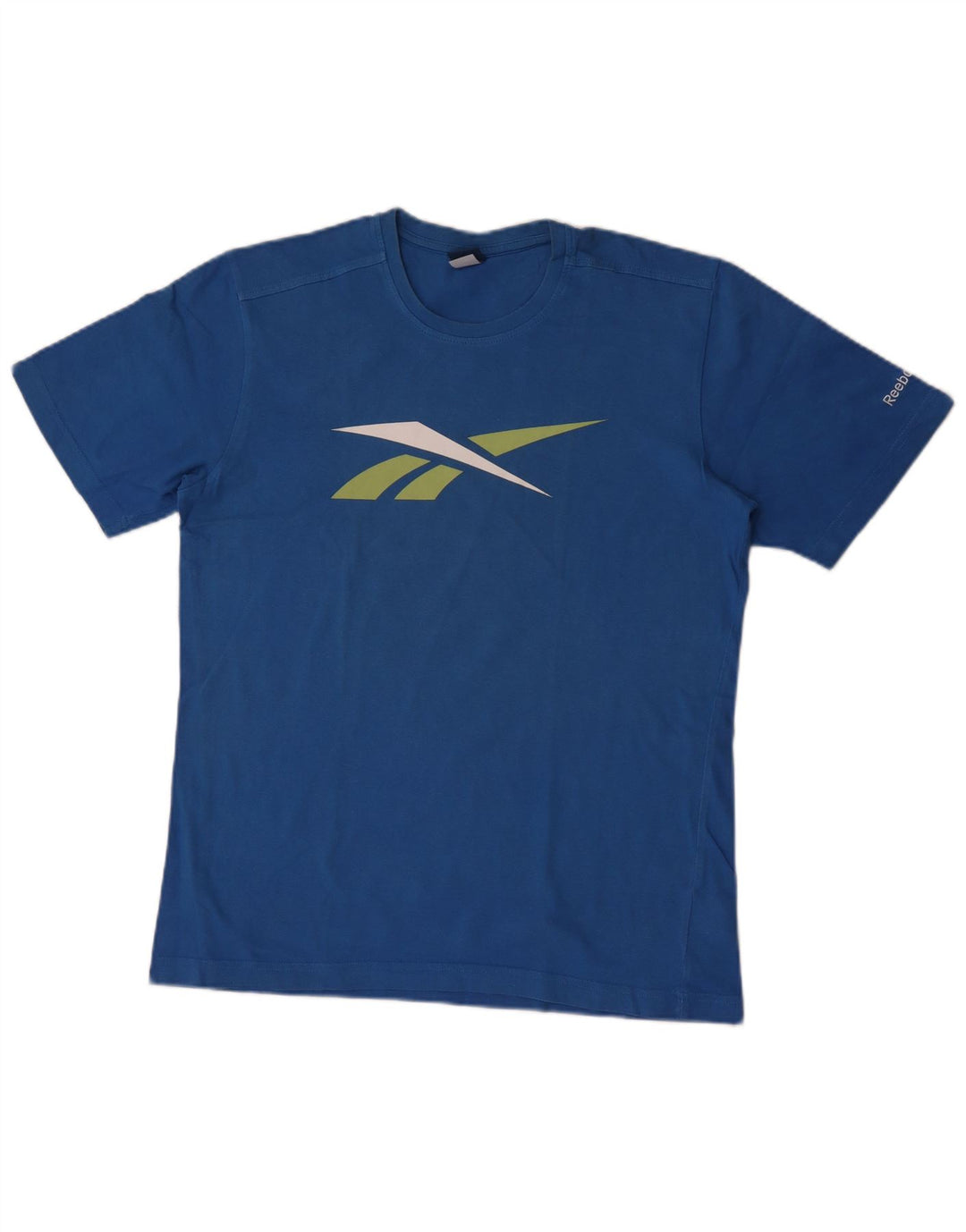 Reebok Tee-Shirt Graphic Homme Bleu Moyen Coton