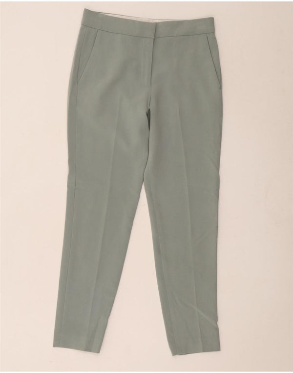 French Connection Pantalon Chino Slim Femme UK 8 Small W30 L27 Vert