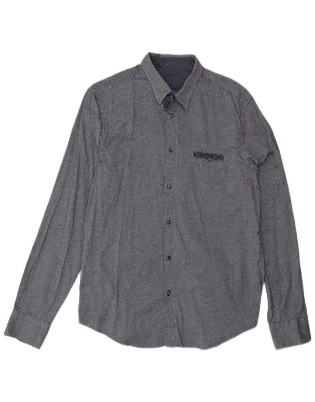Gas Chemise Homme Large Bleu Marine