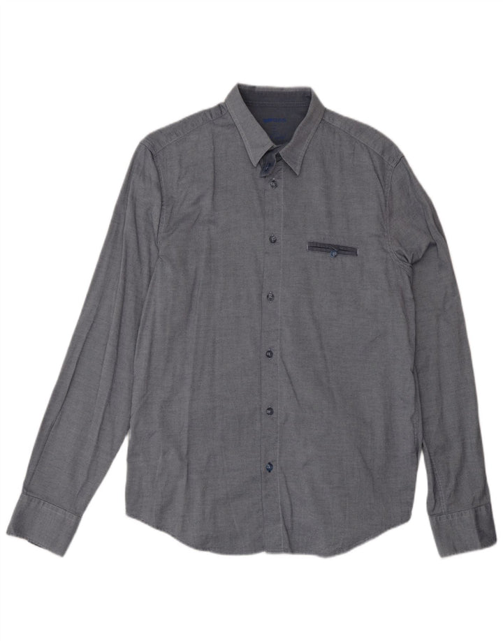 Gas Chemise Homme Large Bleu Marine