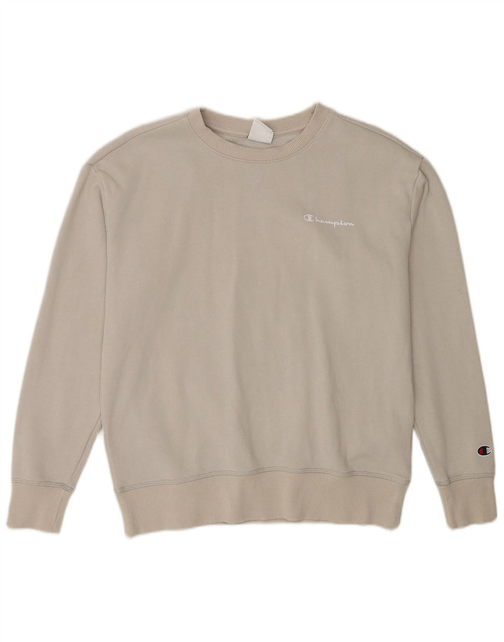 Champion Sweatshirt Jumper XS Gris Coton Homme