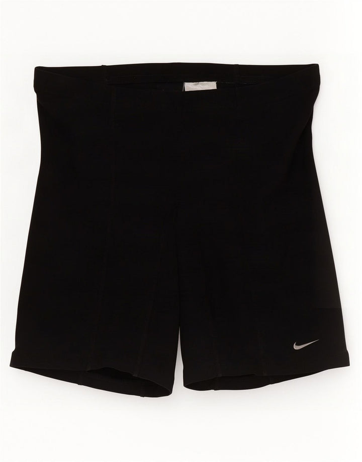 Nike Short de sport pour femme UK 14 Medium Noir Polyester
