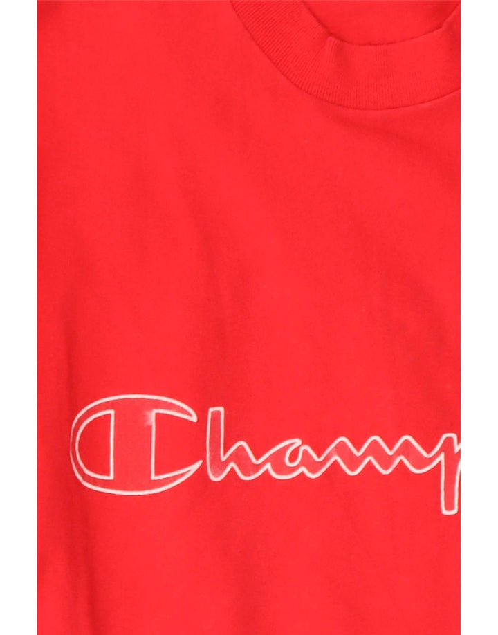 Champion T-Shirt Graphique Homme Rouge Moyen