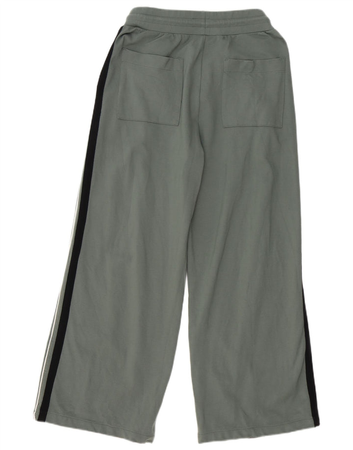 Marks & Spencer Pantalon de survêtement pour femme UK 12 Medium Green Colourblock