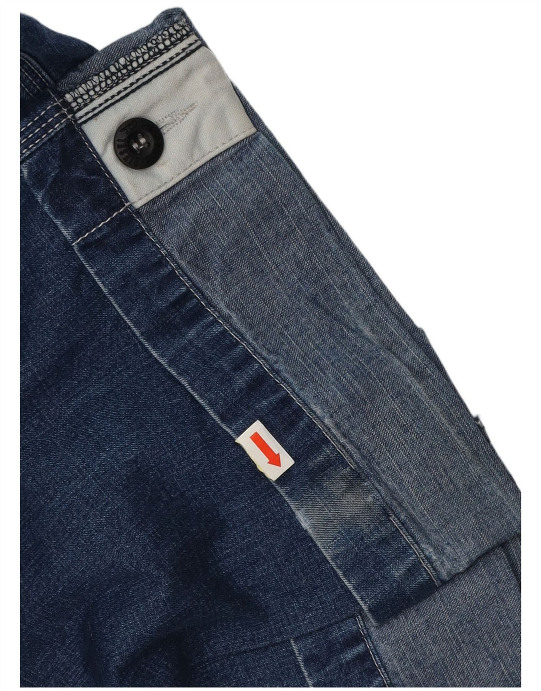 DIESEL Jean Bootcut Femme W26 L27 Bleu Coton