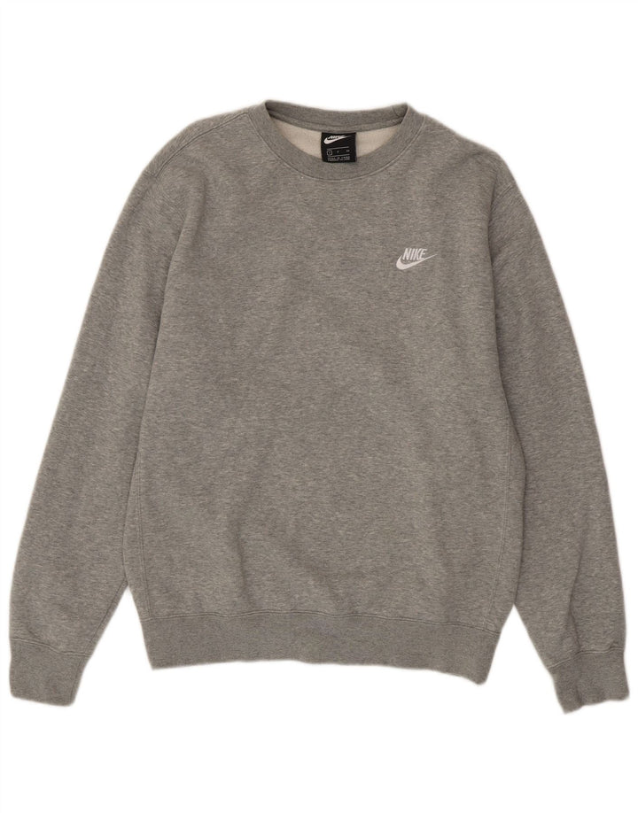 Nike Sweat-shirt pour homme en coton gris Taille S