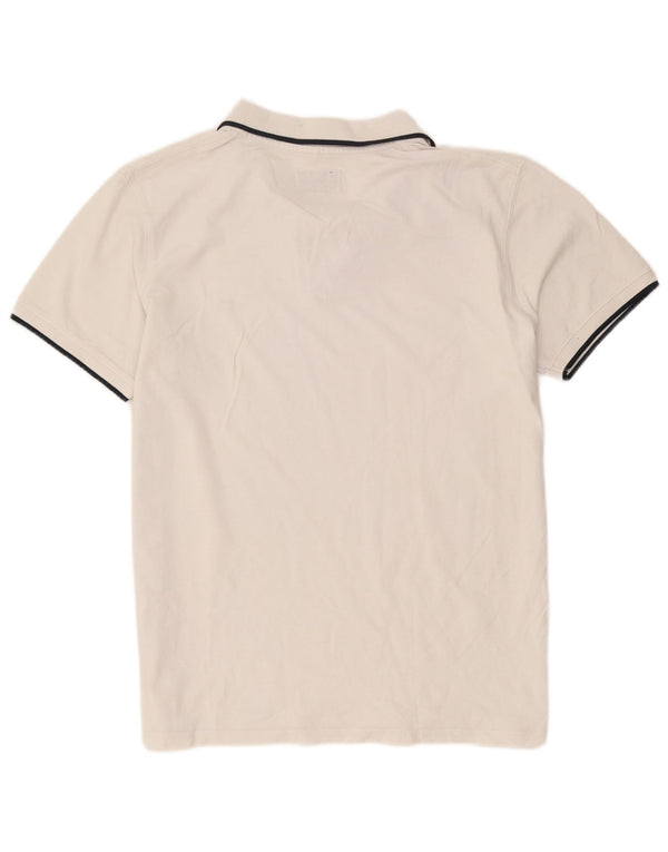 Carrera Polo Regular Fit XL Coton Rayé Blanc Homme