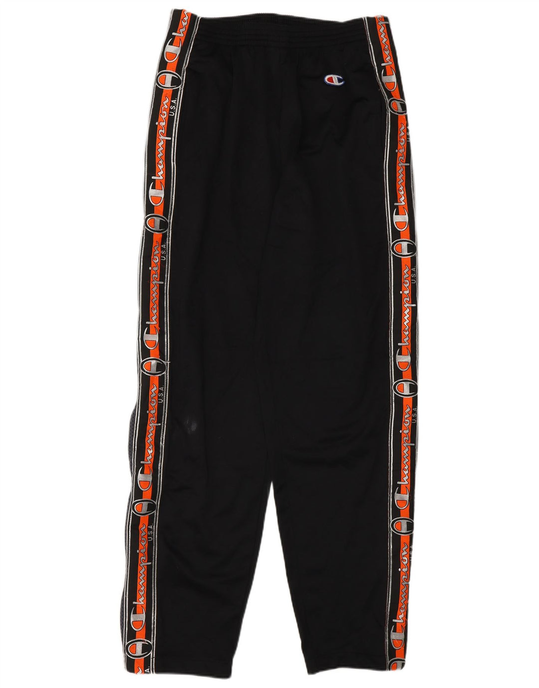 Champion Pantalon de Survêtement Graphique Homme Noir Medium Colourblock