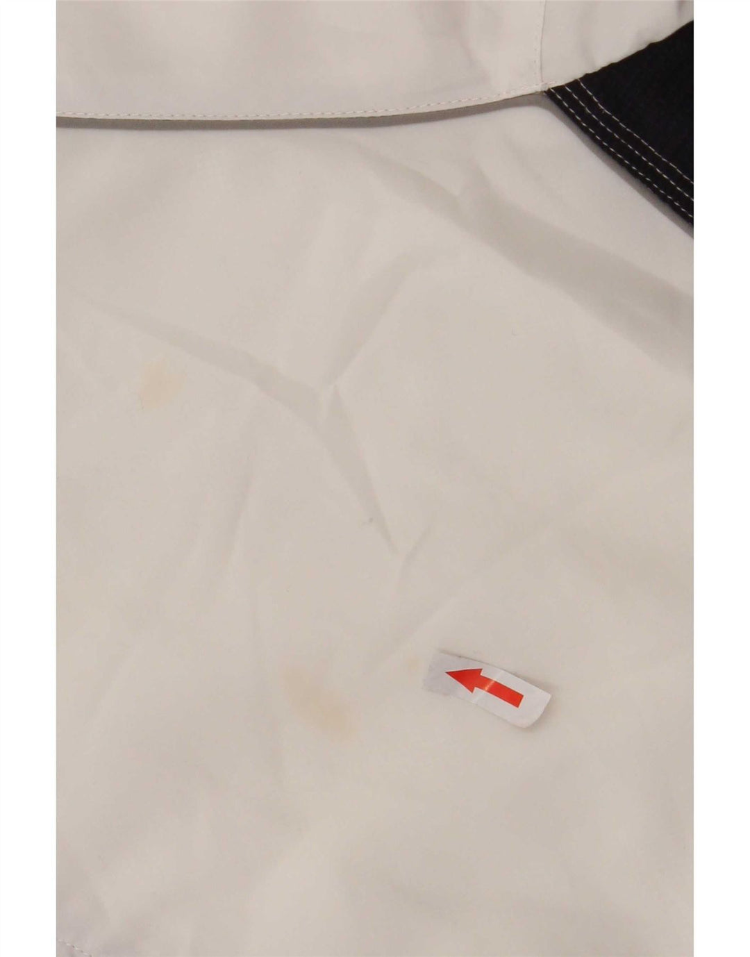 Champion Veste de Survêtement Homme Blanc Moyen Polyester Colorblock
