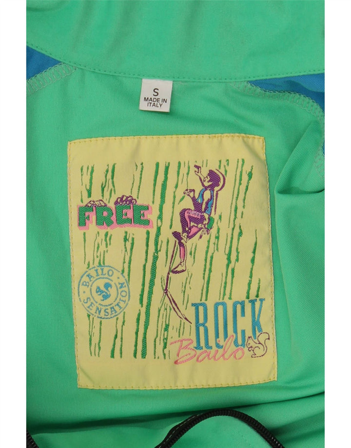 BAILO Veste de Survêtement Graphique pour Homme Petit Vert Colorblock