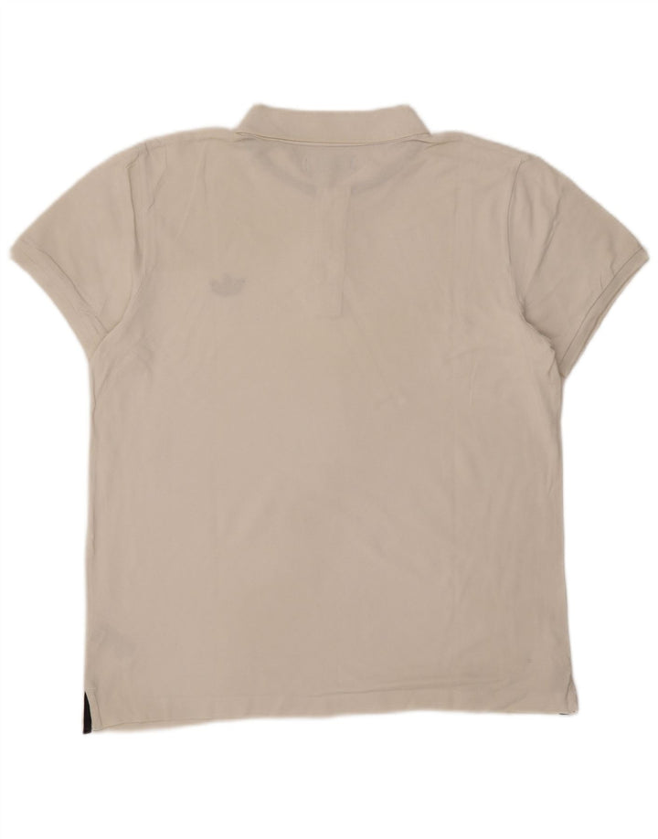 Adidas Polo Homme Grand Blanc Coton