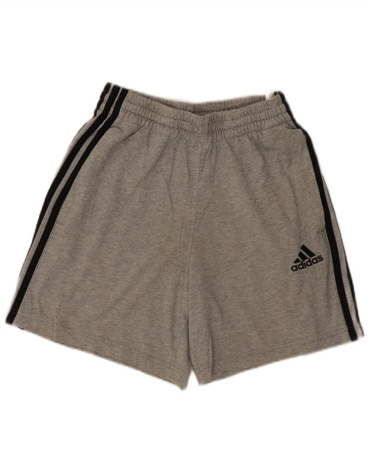 Adidas Short de sport pour homme Petit gris