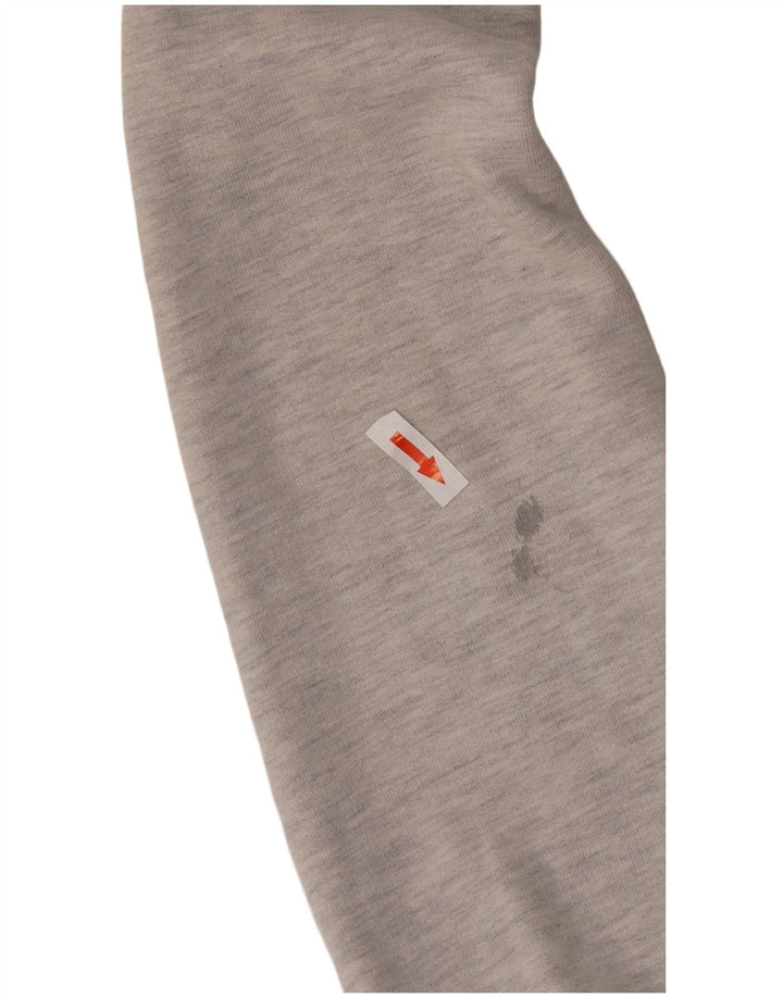 Superdry Pull à capuche pour femme UK 14 Gris moyen Coton