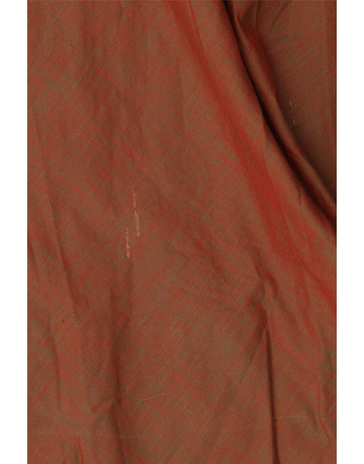 vintage Femme Robe A-Line UK 8 Petit Brun