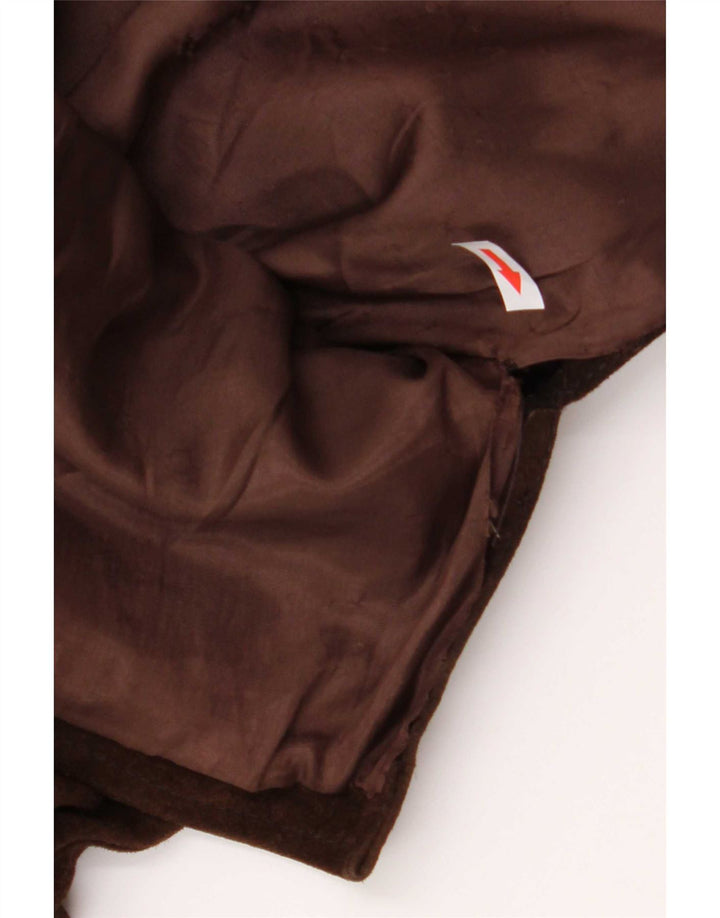 Reeve Veste blazer en daim à 4 boutons pour homme IT 48 Cuir marron moyen