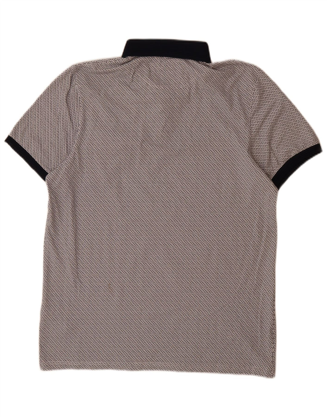 Ted Baker Polo Homme Taille 4 Grand Coton Taché Gris