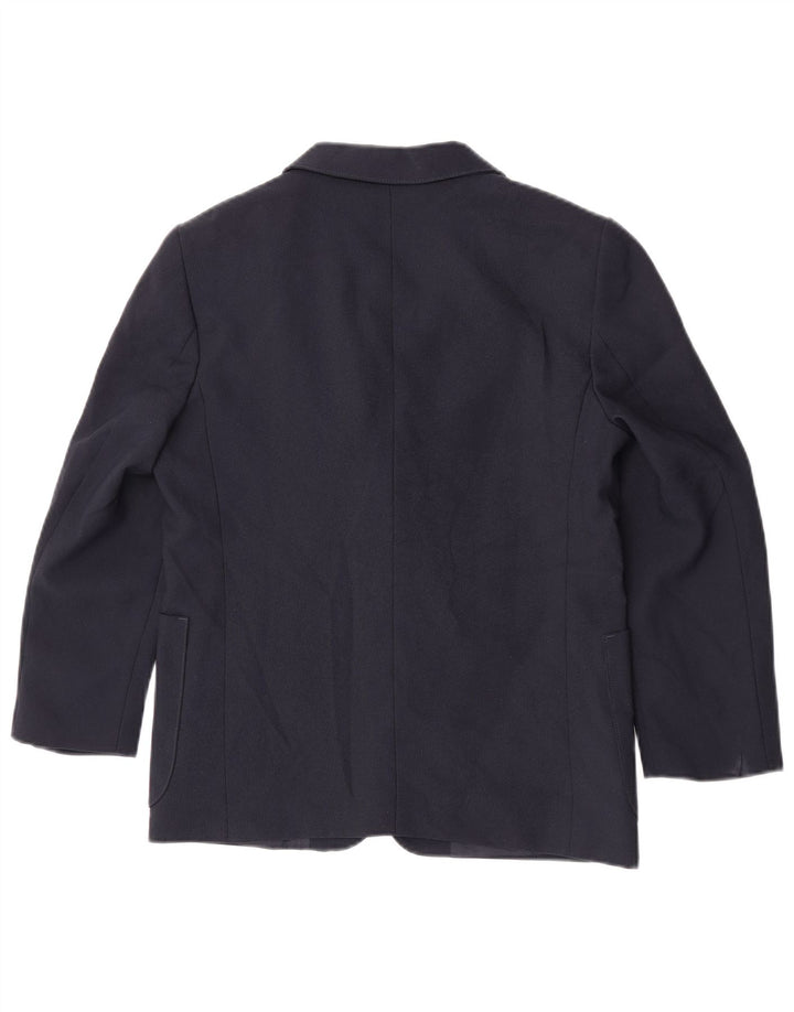 Marks & Spencer Veste Blazer 2 Boutons Garçon 10-11 Ans Bleu Marine Polyester