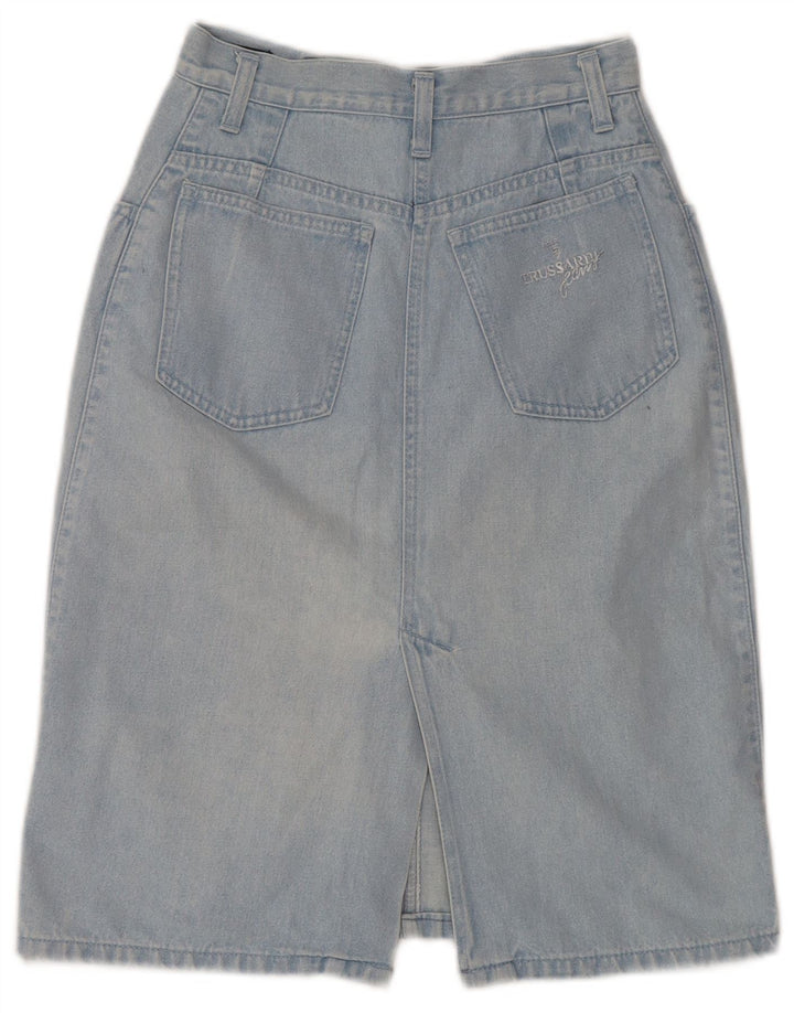 Femme Trussardi Jupe En Jean W24 XS Bleu