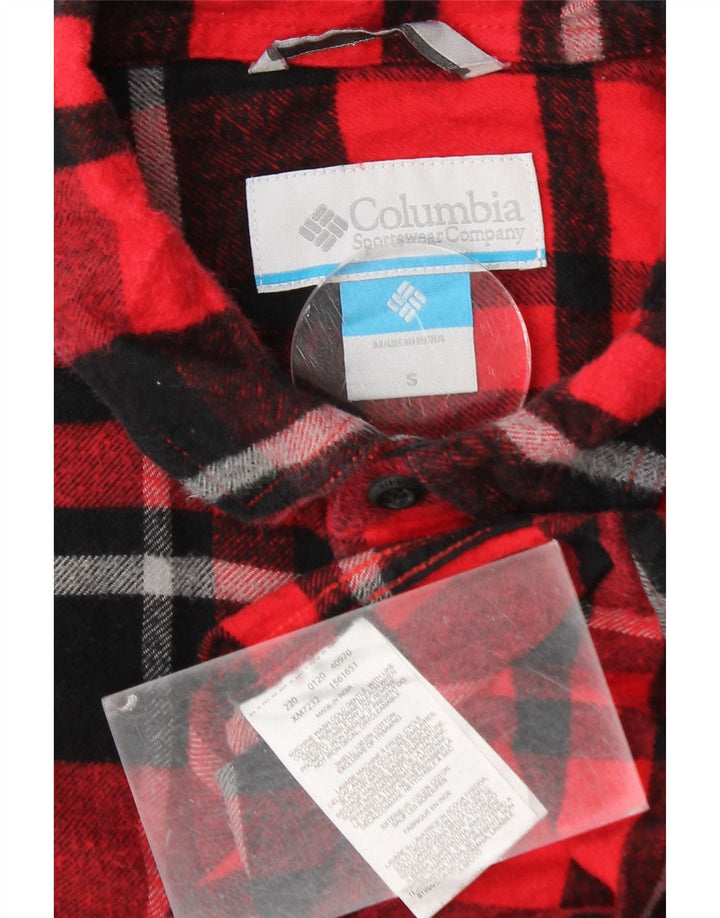Columbia Petit coton à carreaux rouge pour homme