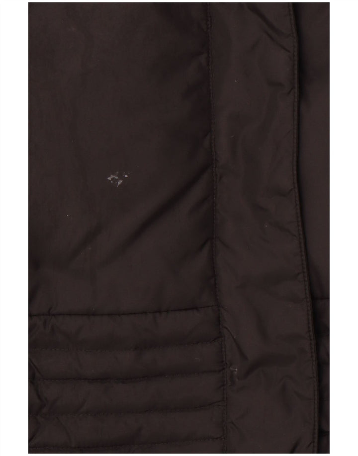 TRUSSARDI JEANS Manteau Rembourré Femme IT 48 XL Noir Polyamide