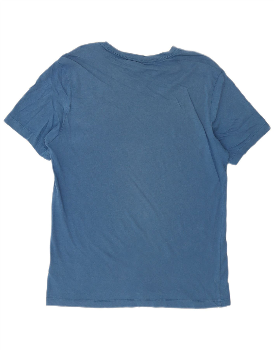 NIKE T-Shirt Homme Bleu Moyen Coton