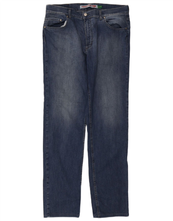 Carrera Jean Droit W38 L33 Bleu Coton Homme