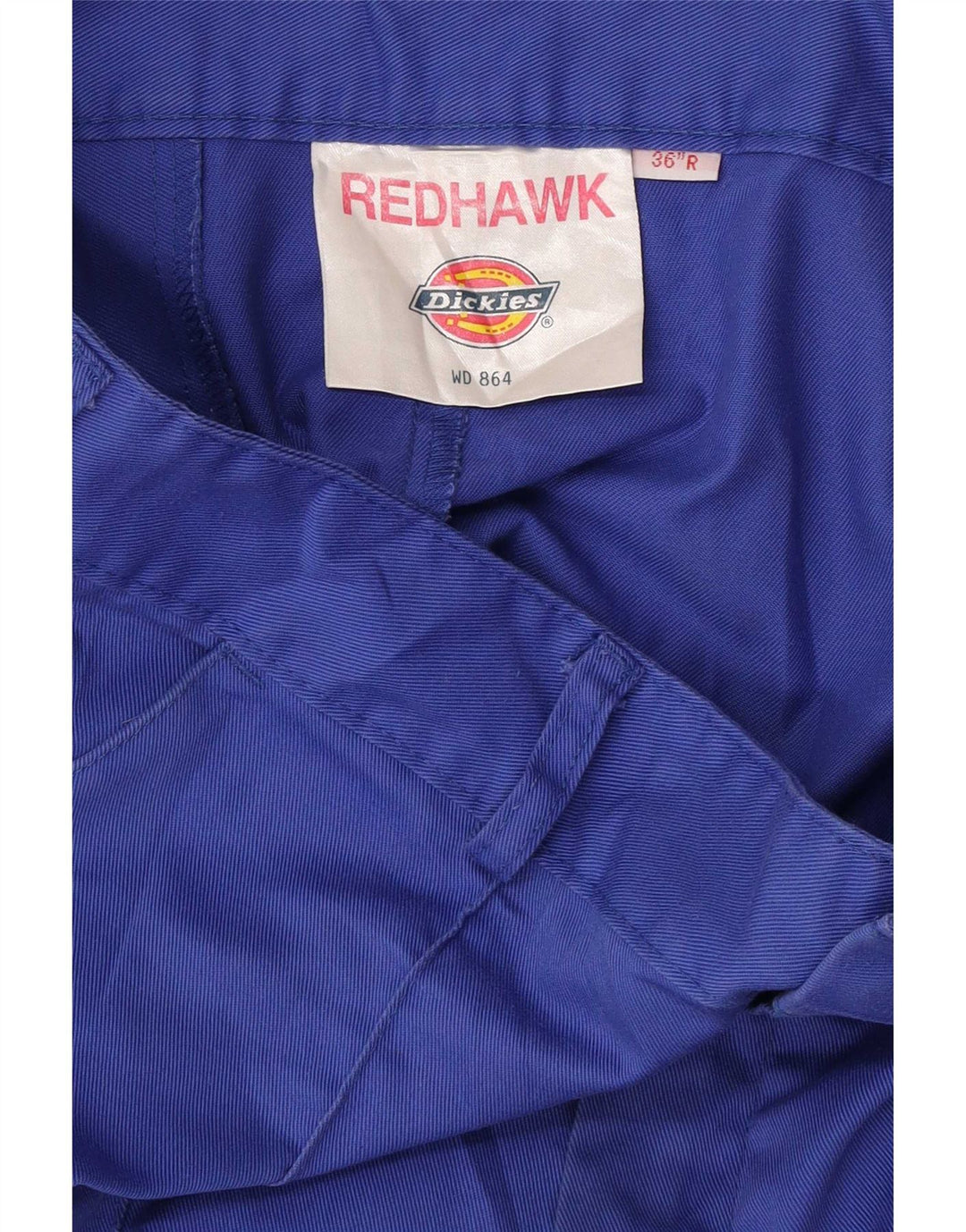 Dickies Pantalon Cargo Droit Homme W36 L30 Bleu Polyester
