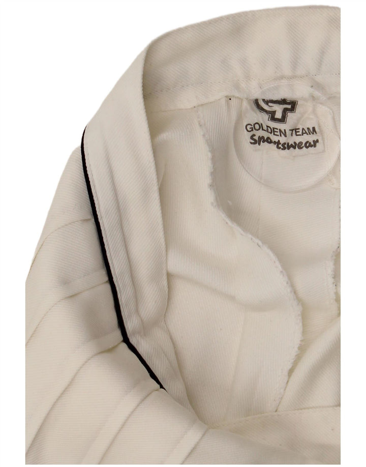 Golden Team Jupe de tennis pour femme UK 12 Medium Blanc Polyester