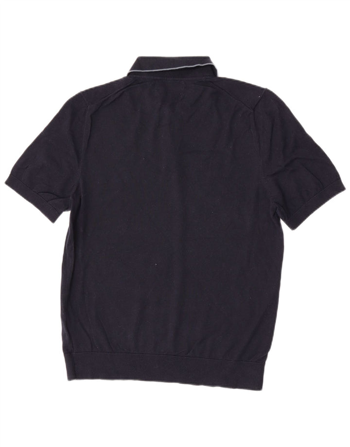 Marks & Spencer Polo Homme Bleu Marine Moyen Coton