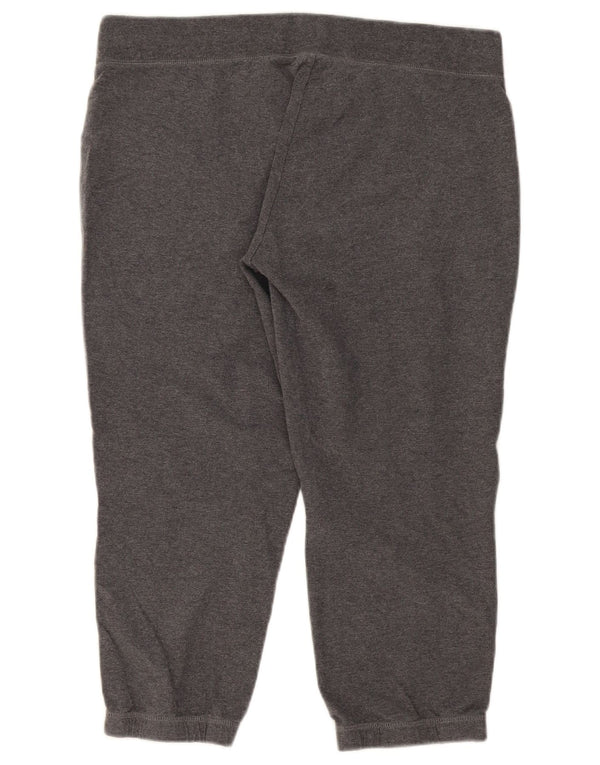 Nike Pantalon de survêtement Capri pour femme UK 18 XL Coton gris