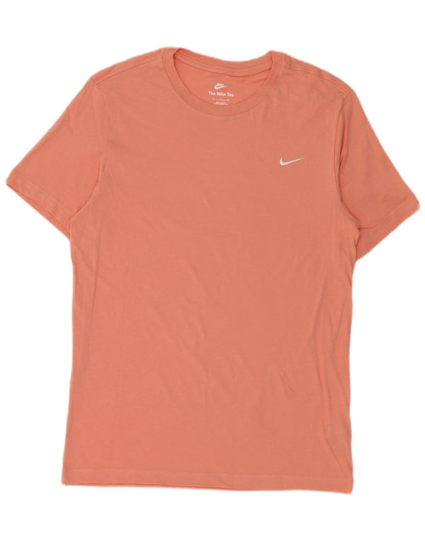 Nike Mens T-Shirt Top Small Pink Cotton