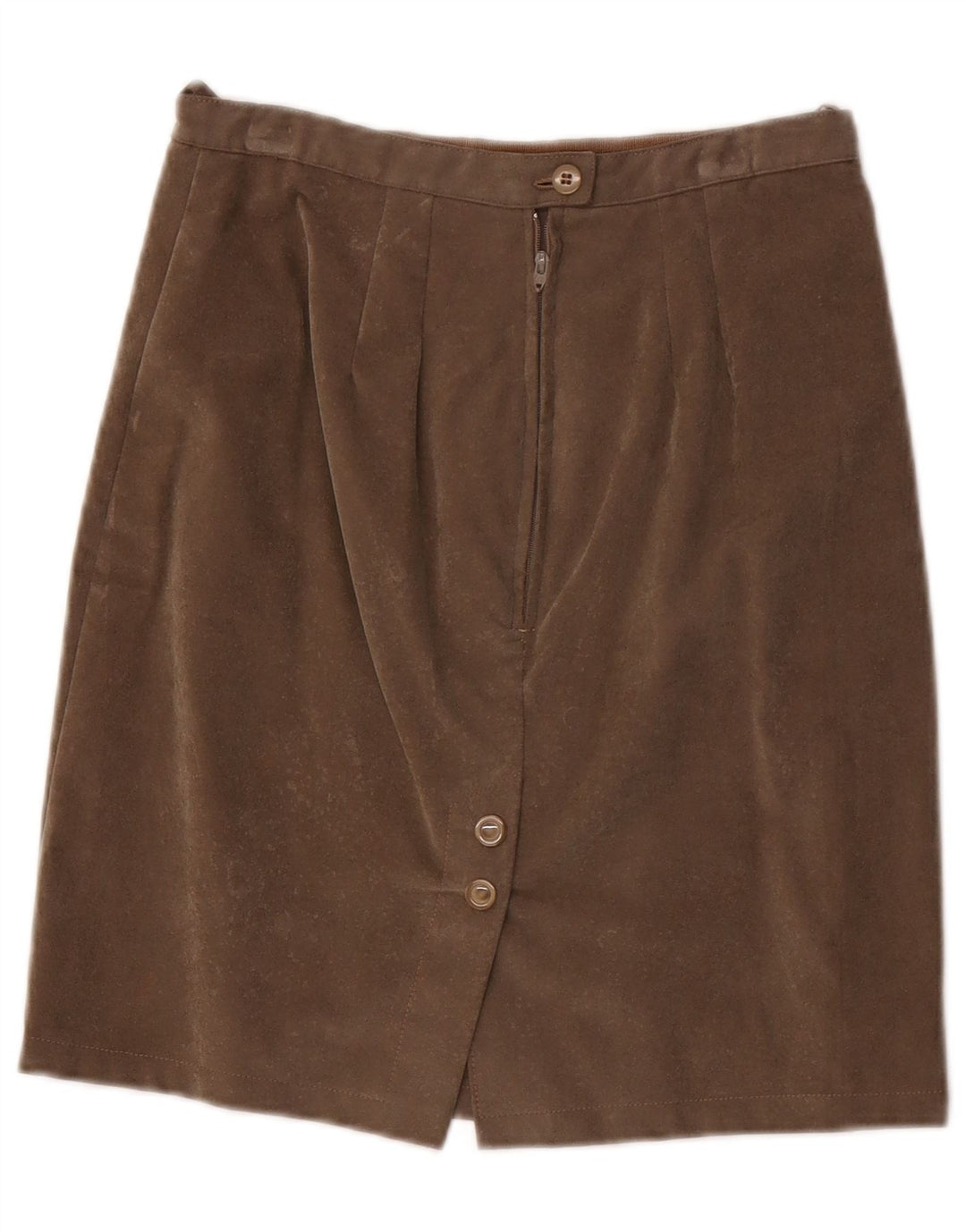 Jupe droite femme vintage W24 XS Gris
