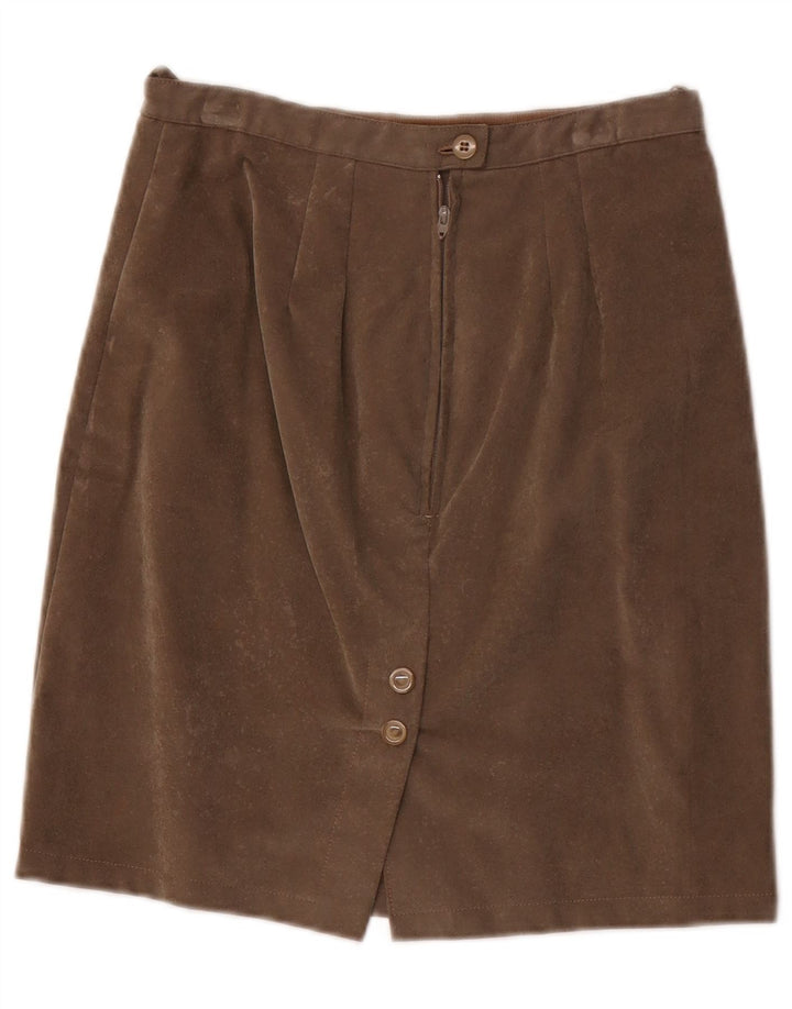 Jupe droite femme vintage W24 XS Gris