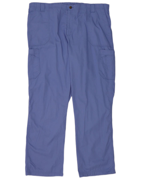 Carhartt Pantalon cargo droit pour homme 2XL W44 L33 Bleu Coton