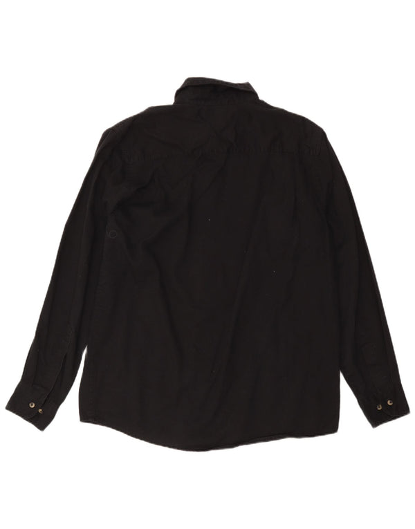 Wrangler Chemise Homme Moyen Noir Coton