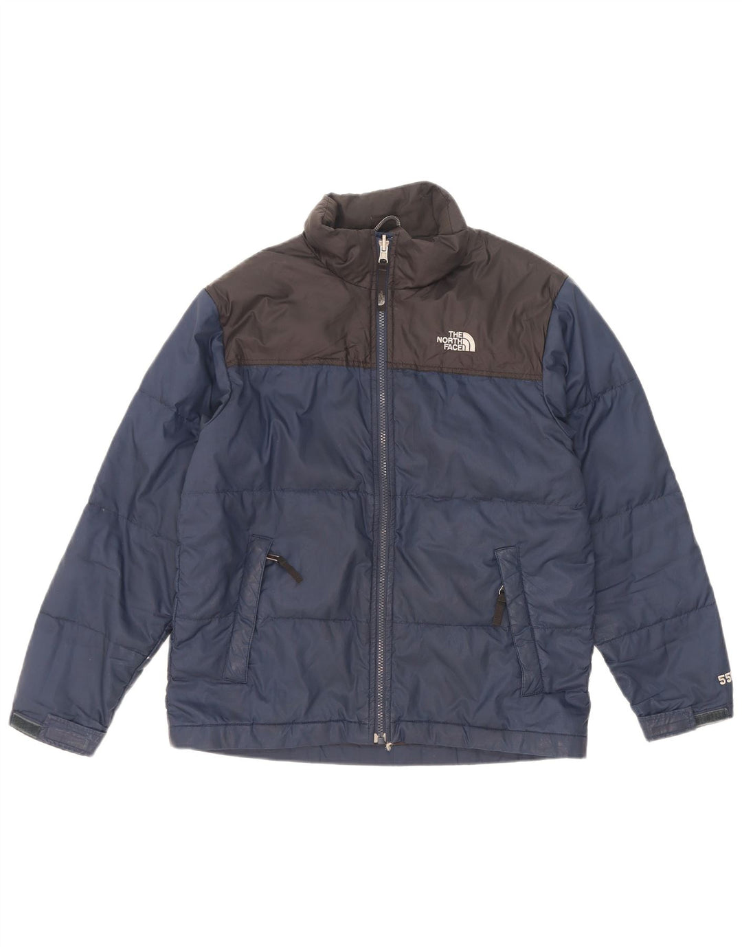 The North Face Veste matelassée pour garçon 14-15 ans Large Bleu Colourblock