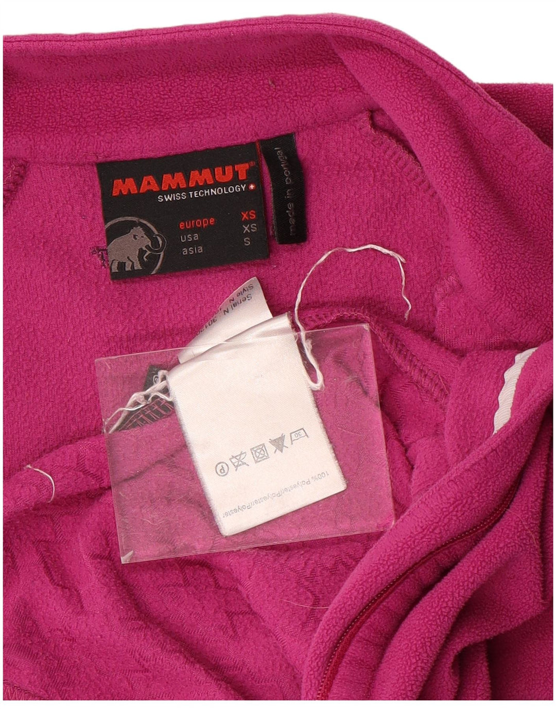 Mammut Veste Polaire Femme UK 6 XS Rose Polyester
