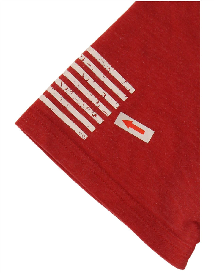 Under Armour T-Shirt Loose Fit Graphic Homme Petit Rouge