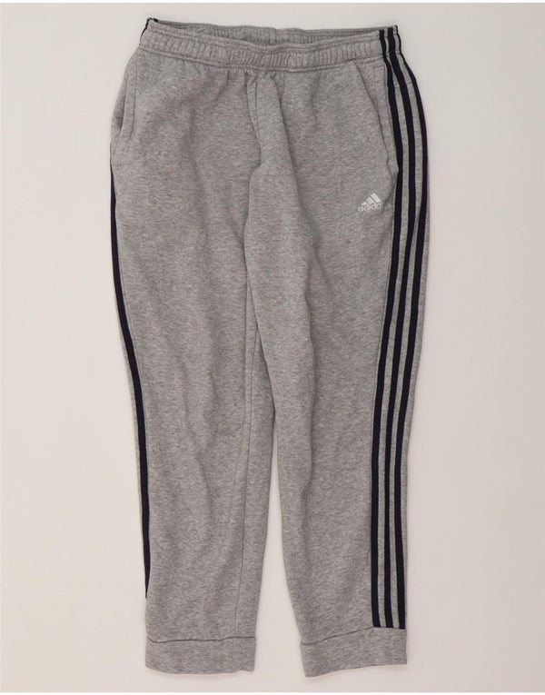 Adidas Pantalon de survêtement pour homme, jogging, grand, gris moucheté