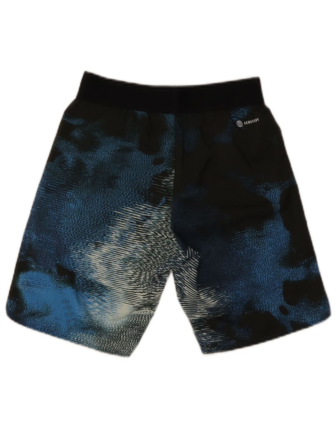 Adidas Short de Sport Garçon 11-12 Ans Bleu Colorblock Polyester