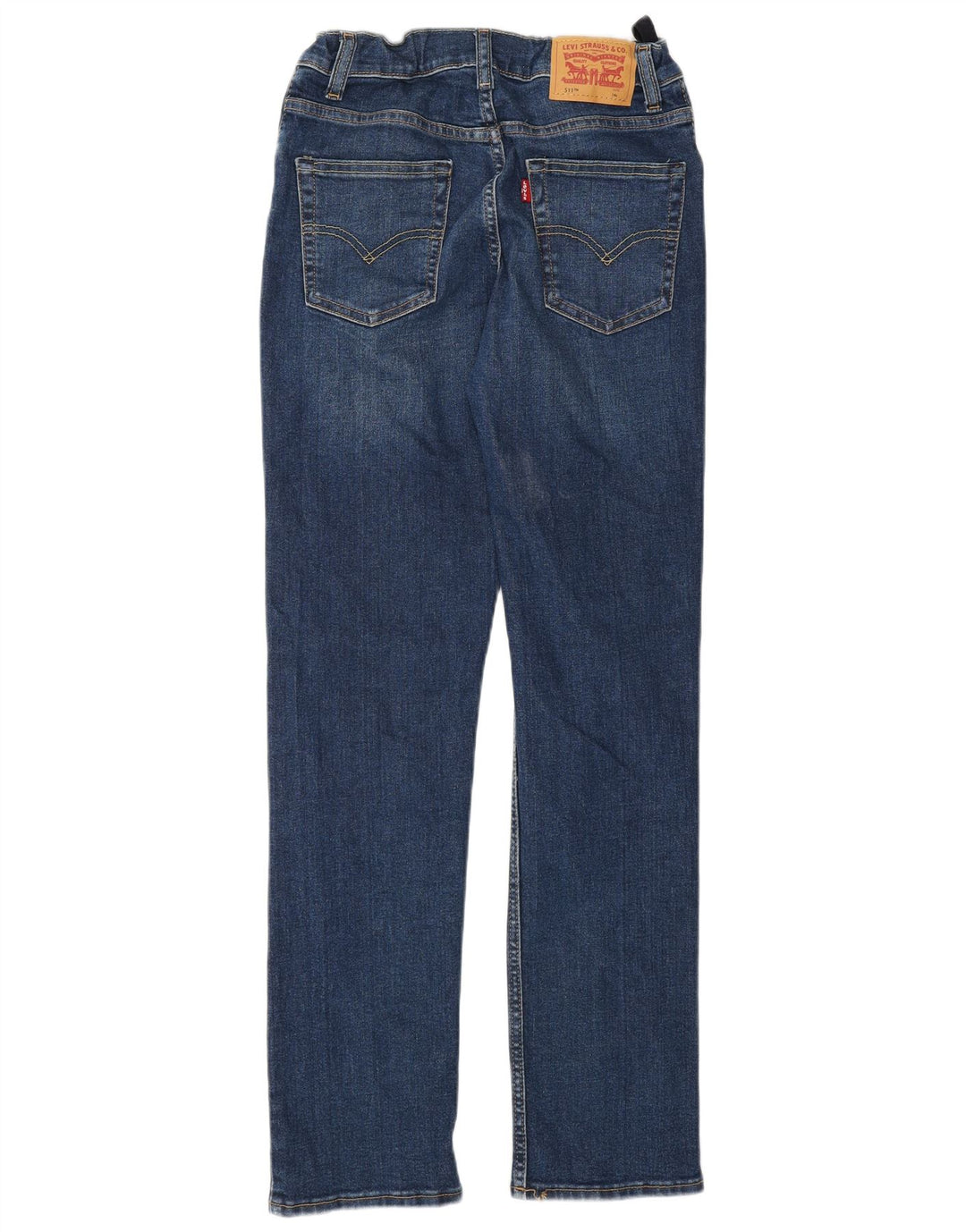 LEVI'S Boys 511 Slim Jeans 13-14 Years W28 L30 Blue Cotton