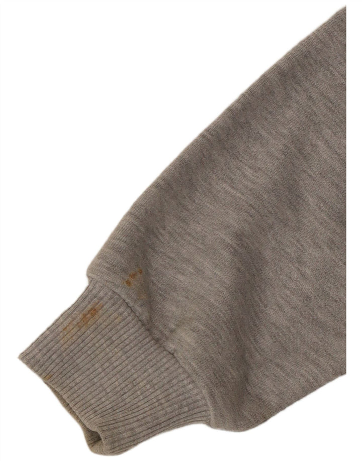 Superdry Sweat-shirt graphique pour femme UK 10 Petit gris moucheté