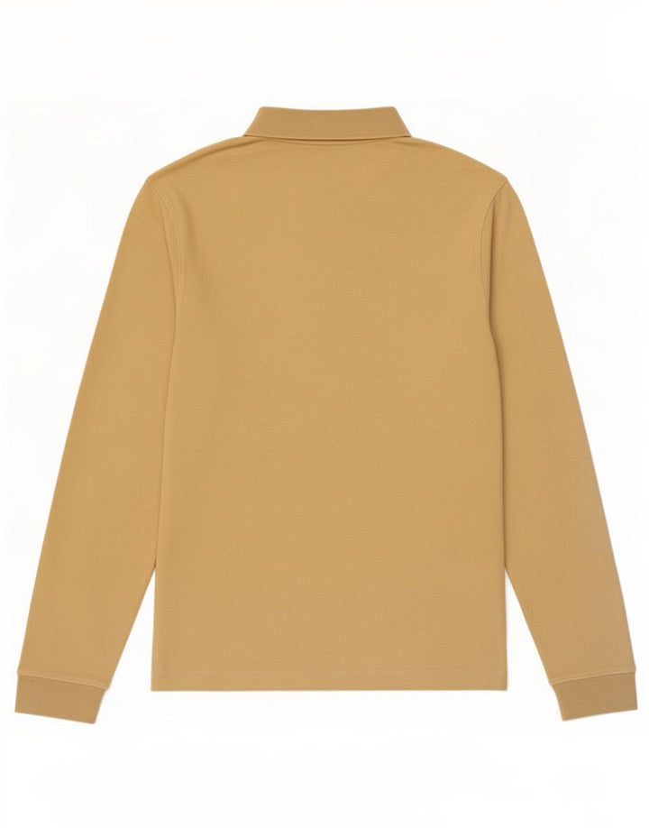 Fila Polo à Manches Longues Homme Beige Moyen